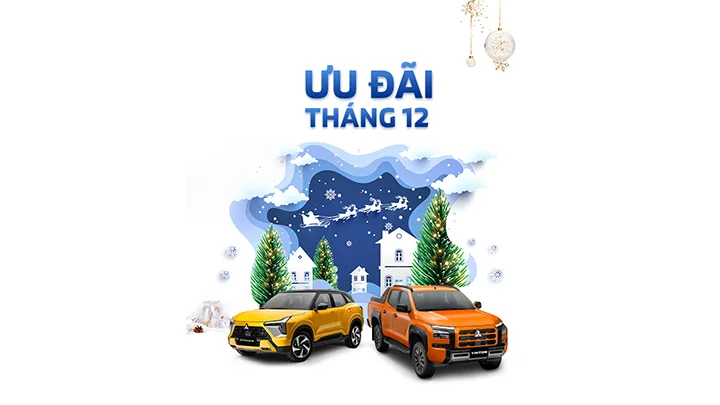 Khuyến mãi mua xe tháng 12/2024 tại Mitsubishi Bến Thành - Võ Văn Kiệt